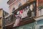 Mobile Preview: Calle Neptuno Habana Christian Sommer deitailbild Giclée-Druck Kunst Gallerie einBild einRahmen